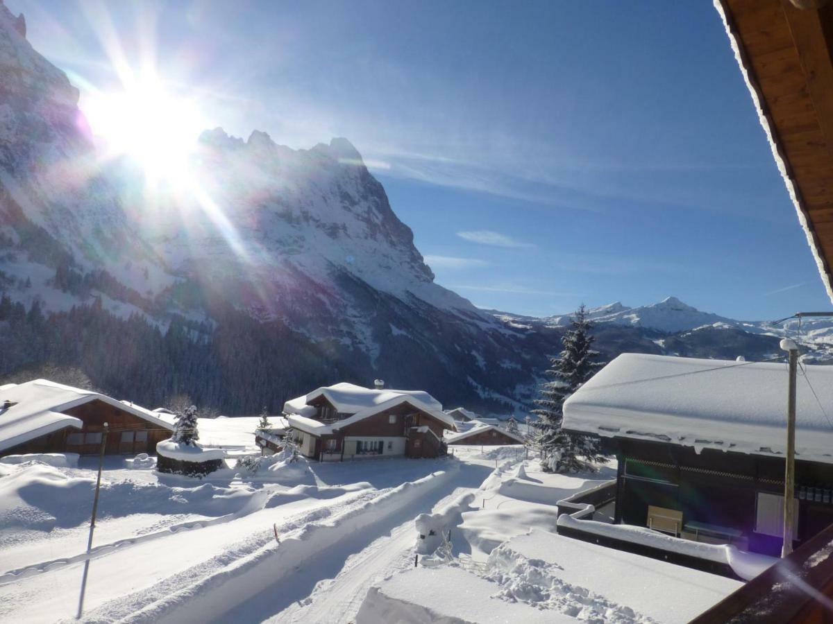 Apartamento Chalet Verbrunnenhaus Grindelwald Exterior foto