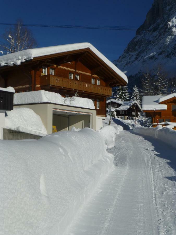 Apartamento Chalet Verbrunnenhaus Grindelwald Exterior foto